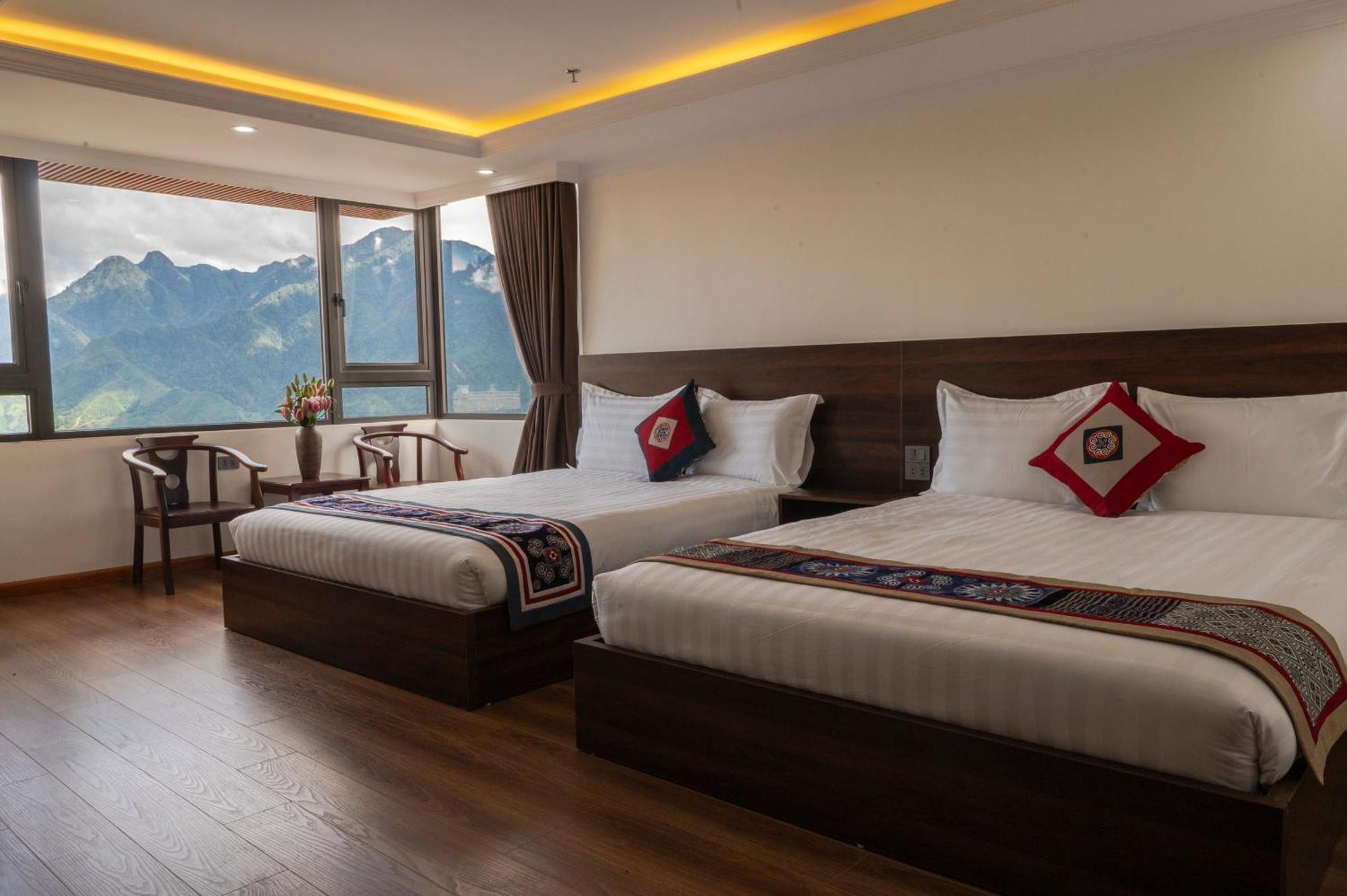 Anh Tu Hotel Sapa Exterior foto